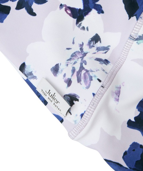 Julier（ジュリエ） レギンス スパッツ 着圧 Julier flash flower