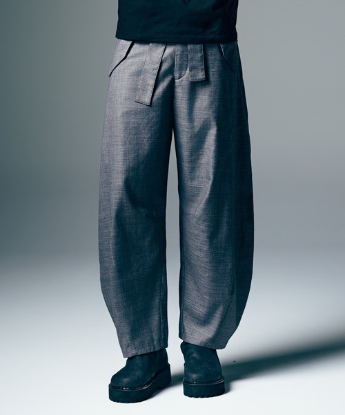 glamb（グラム） スラックス Barrel Belt Slacks / バレルベルト