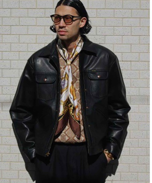 Lee（リー） コート ジャケット Wrangler/ラングラー 24MJZ LEATHER