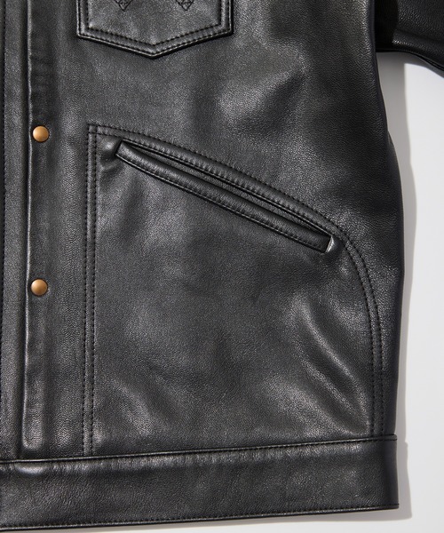 Lee（リー） コート ジャケット Wrangler/ラングラー 24MJZ LEATHER