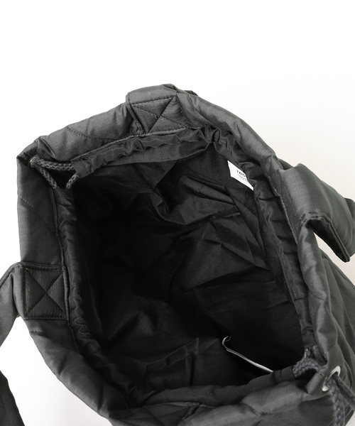 「TAION」 ハンドバッグ フリー チャコールグレー レディース_画像7