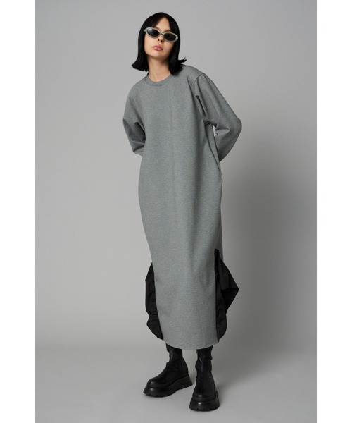 「HeRIN.CYE」 長袖ワンピース FREE ブルー レディース