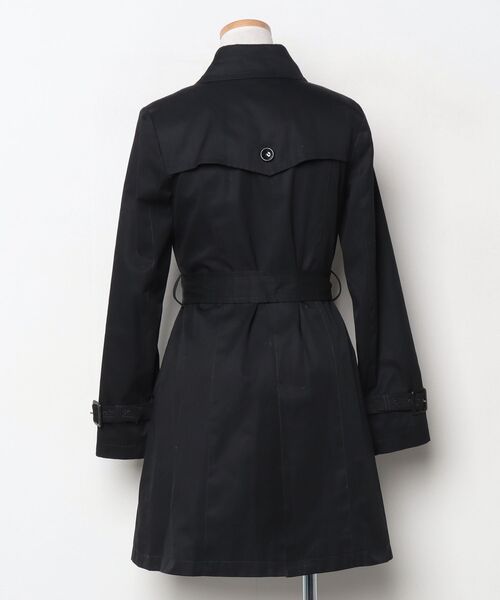 「PROPORTION BODY DRESSING」 トレンチコート 2 ネイビー レディース_画像2