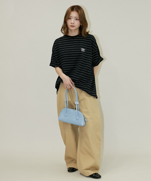 umbro（アンブロ） tシャツ × PUBLUX/アンブロ 別注 ワンポイント ロゴ