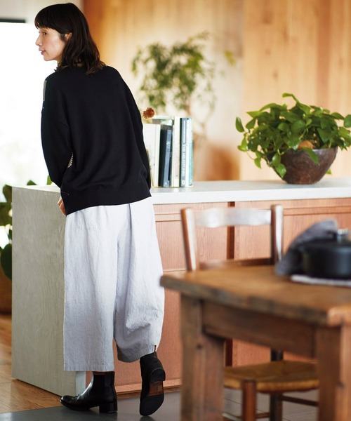 「Sunny clouds」 長袖ニット X-LARGE ブラック系その他 レディース_画像8