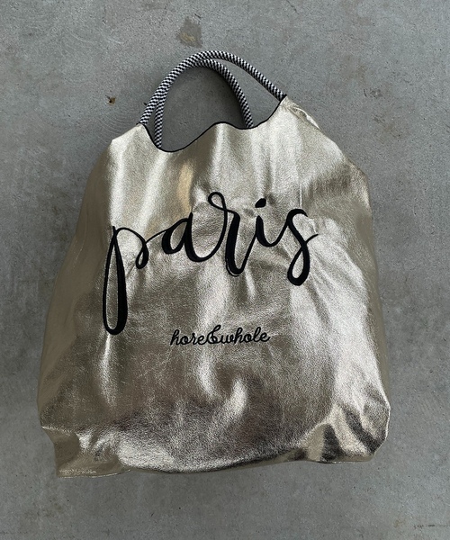 「210nouve」 トートバッグ FREE シルバー レディース_画像2