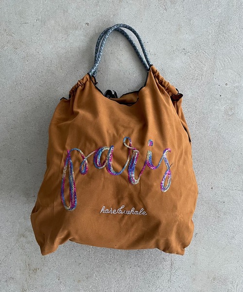 「210nouve」 トートバッグ FREE シルバー レディース_画像3