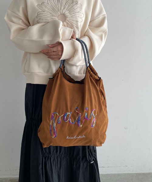 「210nouve」 トートバッグ FREE シルバー レディース_画像6