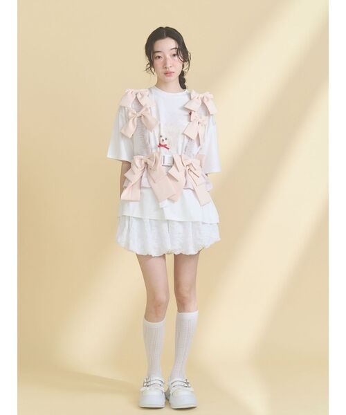 merry jenny（メリージェニー） ベルト Tulle ribbon harness