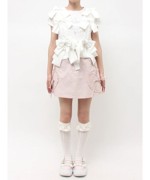 merry jenny（メリージェニー） ベルト Tulle ribbon harness