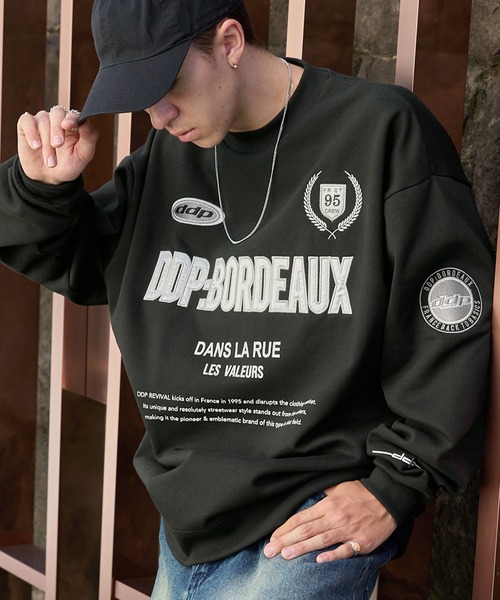 「ddp」 スウェットカットソー M ブラウン メンズ_画像2