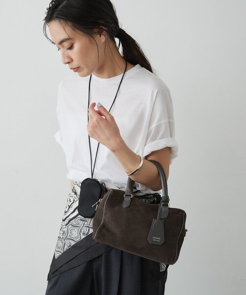 「russet」 2WAYバッグ FREE グレー レディースの画像