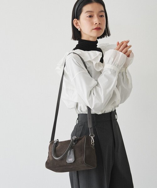 「russet」 2WAYバッグ FREE グレー レディースの画像