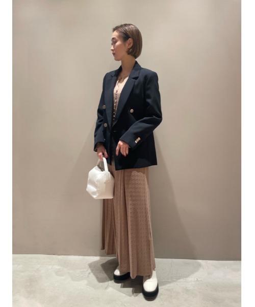 「FRAY I.D」 長袖ワンピース 1 グリーン レディース_画像4