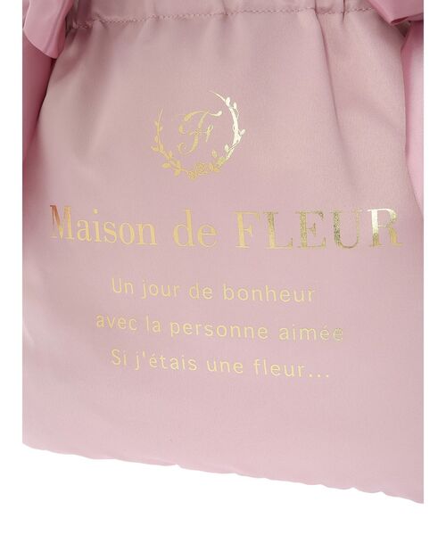 「Maison de FLEUR」 トートバッグ FREE ブラック レディース_画像7
