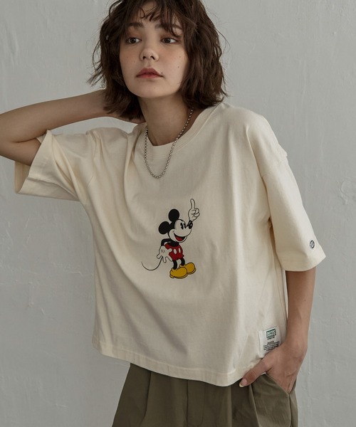 notch. tシャツ DISCUS ATHLETIC ディスカスアスレチック×Disney