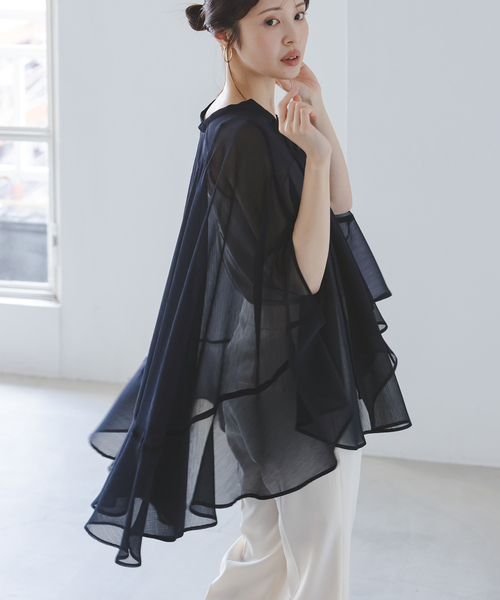 ケープブラウス（NOBLE／レディースファッション） | ファッション の