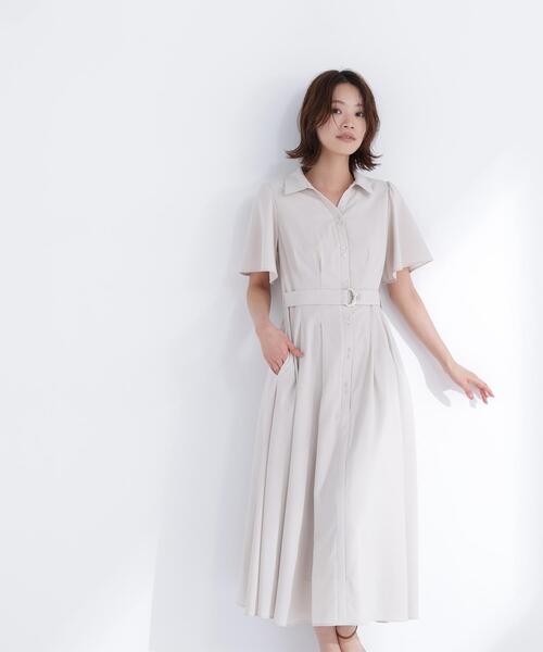 パーティードレス シャツワンピース 「sweet掲載」「ちょうど、いい服」“初めまして”がうまくいく好印象ワンピースの画像