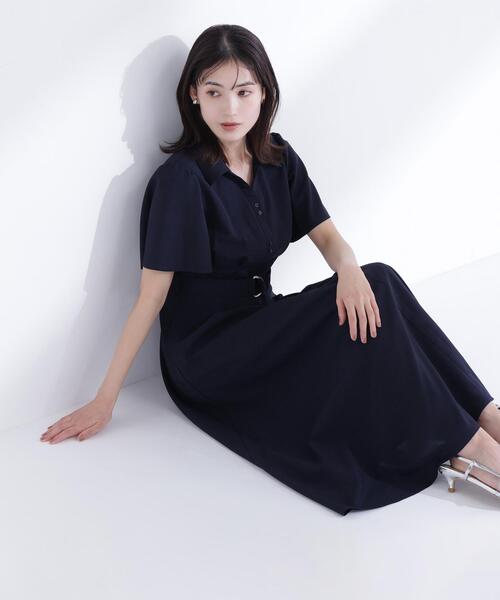 パーティードレス シャツワンピース 「sweet掲載」「ちょうど、いい服」“初めまして”がうまくいく好印象ワンピースの画像