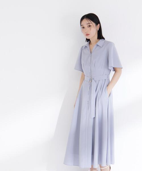 パーティードレス シャツワンピース 「sweet掲載」「ちょうど、いい服」“初めまして”がうまくいく好印象ワンピースの画像