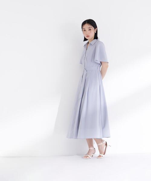 パーティードレス シャツワンピース 「sweet掲載」「ちょうど、いい服」“初めまして”がうまくいく好印象ワンピースの画像