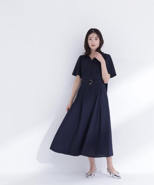 パーティードレス シャツワンピース 「sweet掲載」「ちょうど、いい服」“初めまして”がうまくいく好印象ワンピースの画像