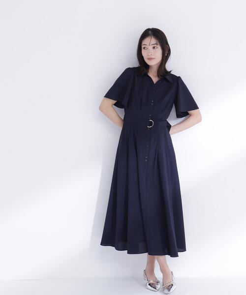 パーティードレス シャツワンピース 「sweet掲載」「ちょうど、いい服」“初めまして”がうまくいく好印象ワンピースの画像