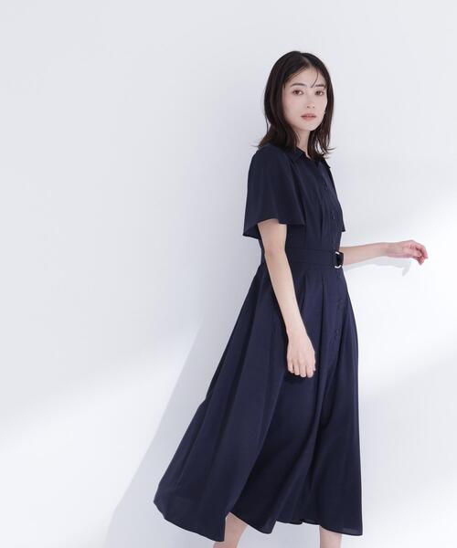 パーティードレス シャツワンピース 「sweet掲載」「ちょうど、いい服」“初めまして”がうまくいく好印象ワンピースの画像
