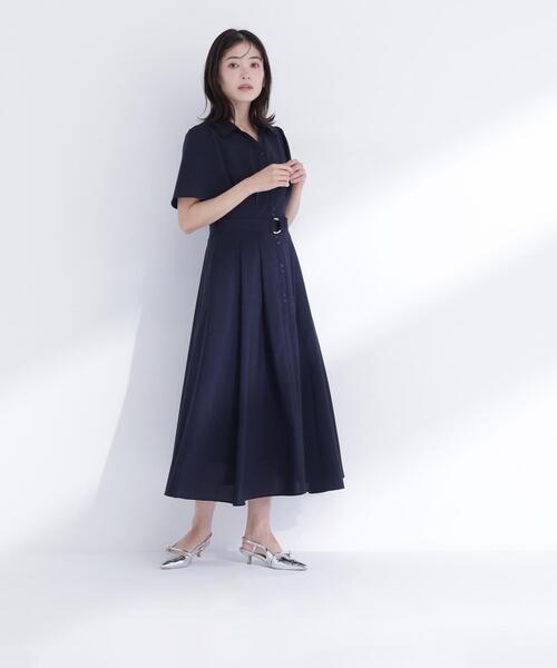 パーティードレス シャツワンピース 「sweet掲載」「ちょうど、いい服」“初めまして”がうまくいく好印象ワンピースの画像