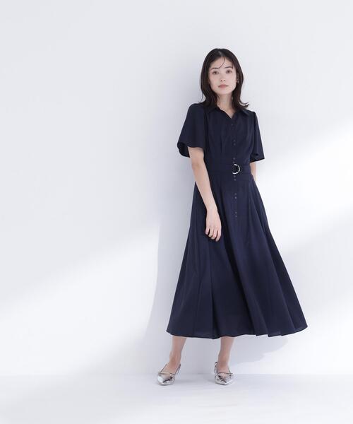 パーティードレス シャツワンピース 「sweet掲載」「ちょうど、いい服」“初めまして”がうまくいく好印象ワンピースの画像