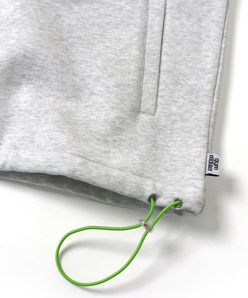 「gym master」 ジップアップパーカー MEDIUM アッシュグレー メンズ_画像7