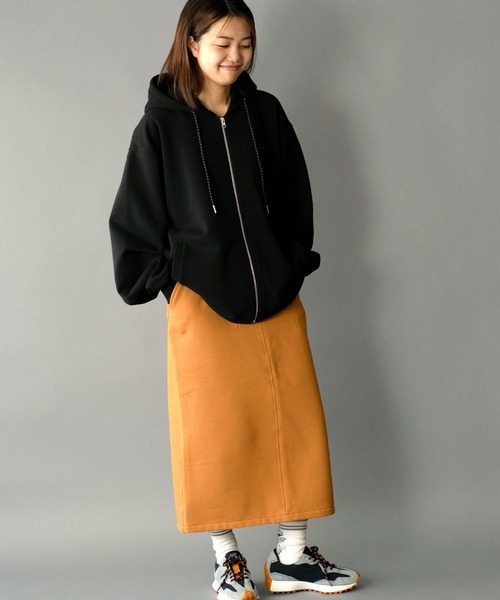 「gym master」 ジップアップパーカー MEDIUM アッシュグレー メンズ_画像9