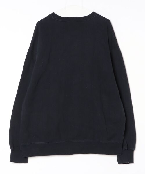 「BEAMS T」 スウェットカットソー - ネイビー メンズ_画像2
