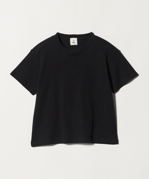 ロク 6ROKU Tシャツ 6 tシャツ 「6(ROKU)」コットン フライス Tシャツ 26SS レディース