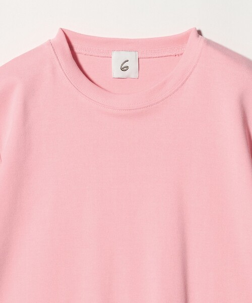 6 tシャツ 半袖 「6(ROKU)」コットン フライス Tシャツ 26SS