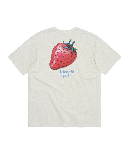 ♡いちご♡ thisisneverthat（ディスイズネバーザット） tシャツ Strawberry Tee