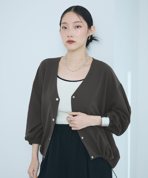 LEPSIM（レプシィム） uvカット ブラウス シャツ マルメリカーデ7分袖