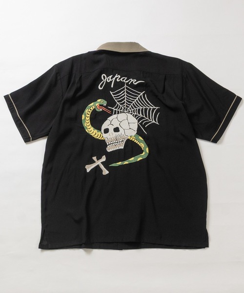 正規通販ショップ情報 HOUSTON/スカジャン(SKULL&SNAKE) 【公式通販】