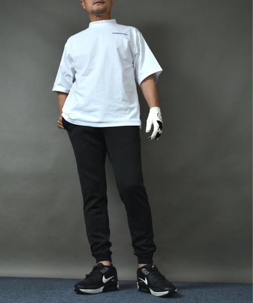 COMONGOLF（コモンゴルフ） tシャツ 冷感プレーティング 天竺素材