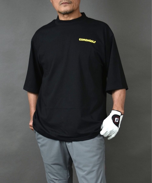 COMONGOLF（コモンゴルフ） tシャツ 冷感プレーティング 天竺素材