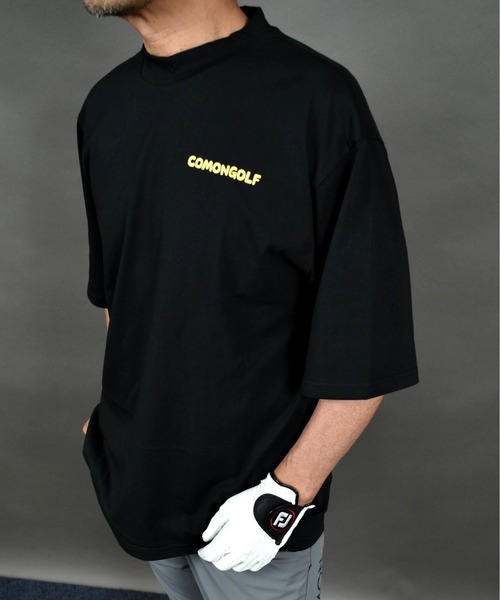 COMONGOLF（コモンゴルフ） tシャツ 冷感プレーティング 天竺素材