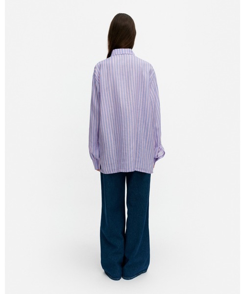 ブラウス シャツ Jokapoika / Linen shirt レディースの画像