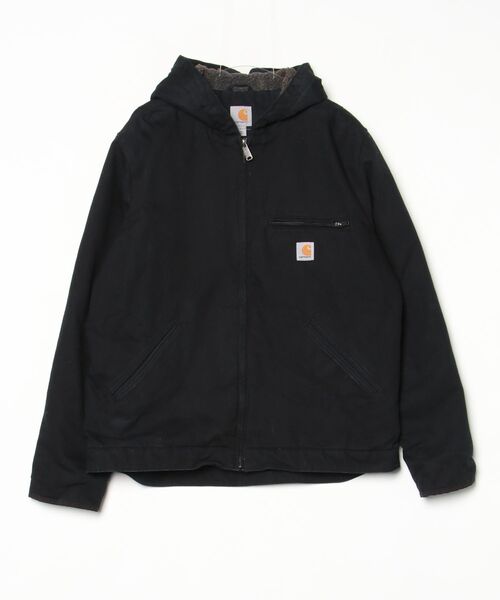 Carhartt 黒ジャケット サイズL Carhartt（カーハート） ジャケット L ブラック メンズ : ZOZOTOWN