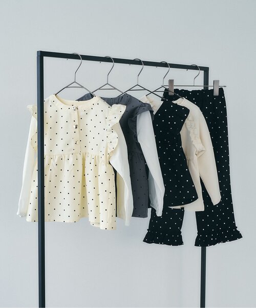 「apres les cours」 「KIDS」長袖ブラウス 130 アイボリー キッズ_画像6