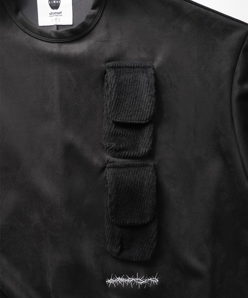 「SHAREEF」 長袖Tシャツ 1 ライトグレー メンズ_画像4