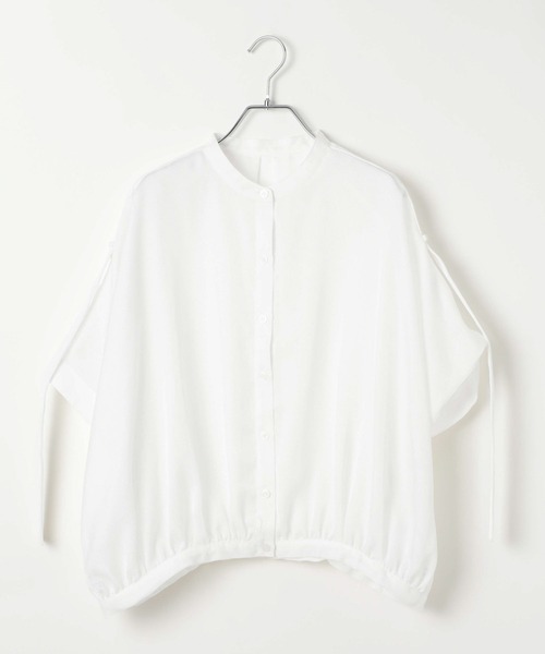 ブラウス シャツ 「HEREIAM」シャリードルマンブラウス レディースの画像