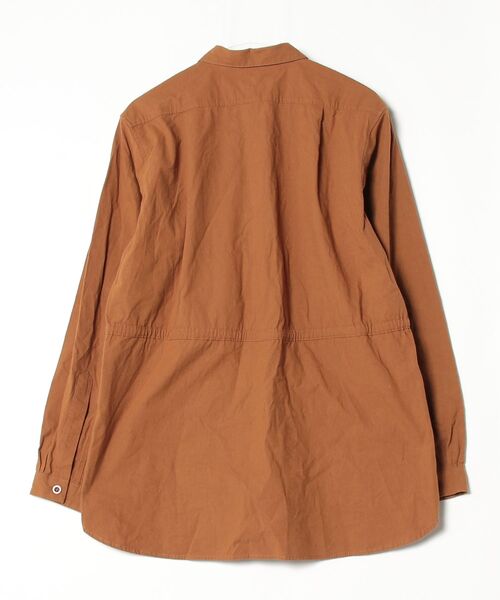 「FRANK LEDER」 長袖シャツ MEDIUM ダークブラウン メンズ_画像2