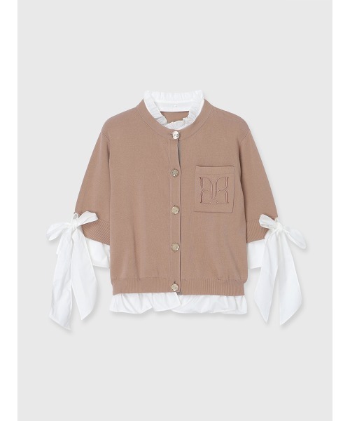 カーディガン PAPILLON ATTACHED CARDIGAN レディースの画像