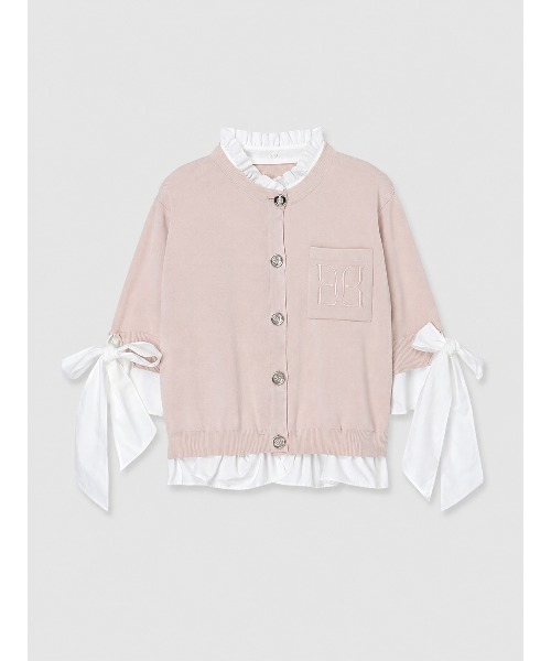 カーディガン PAPILLON ATTACHED CARDIGAN レディースの画像