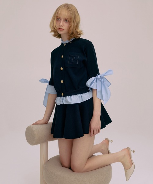 カーディガン PAPILLON ATTACHED CARDIGAN レディースの画像